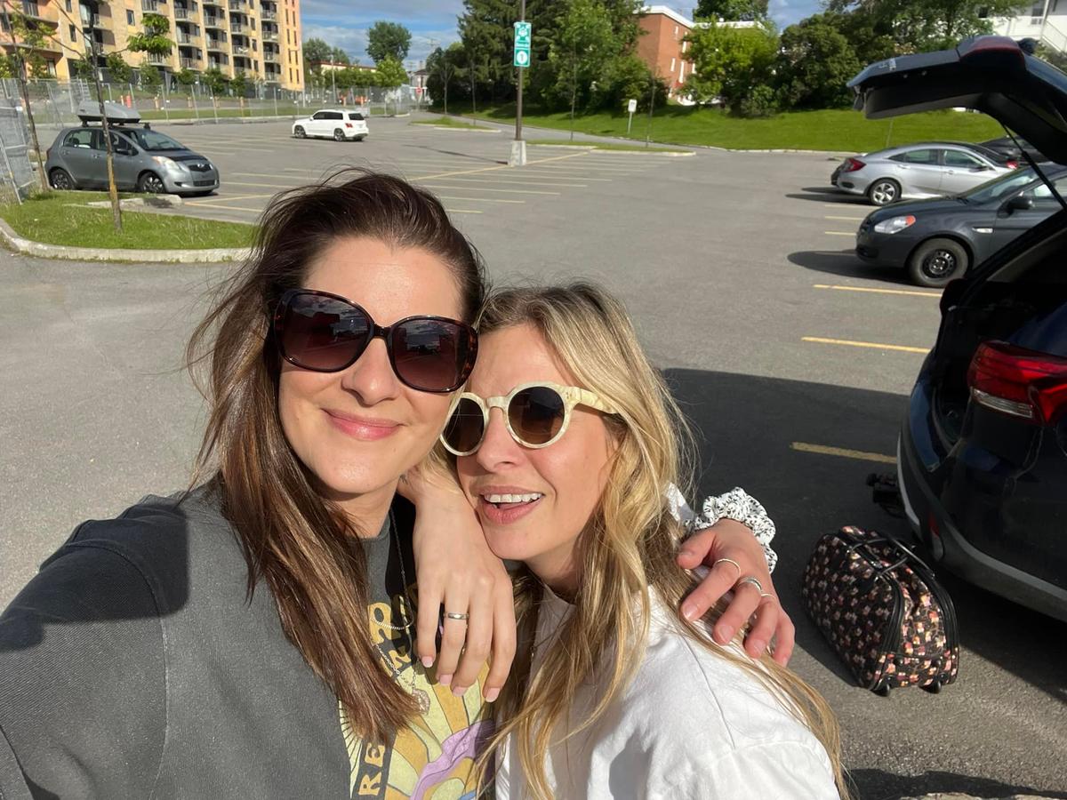 Eve Côté et Marie-Lyne Joncas