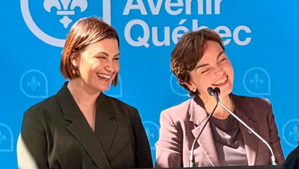 Geneviève Pettersen et Christine Fréchette