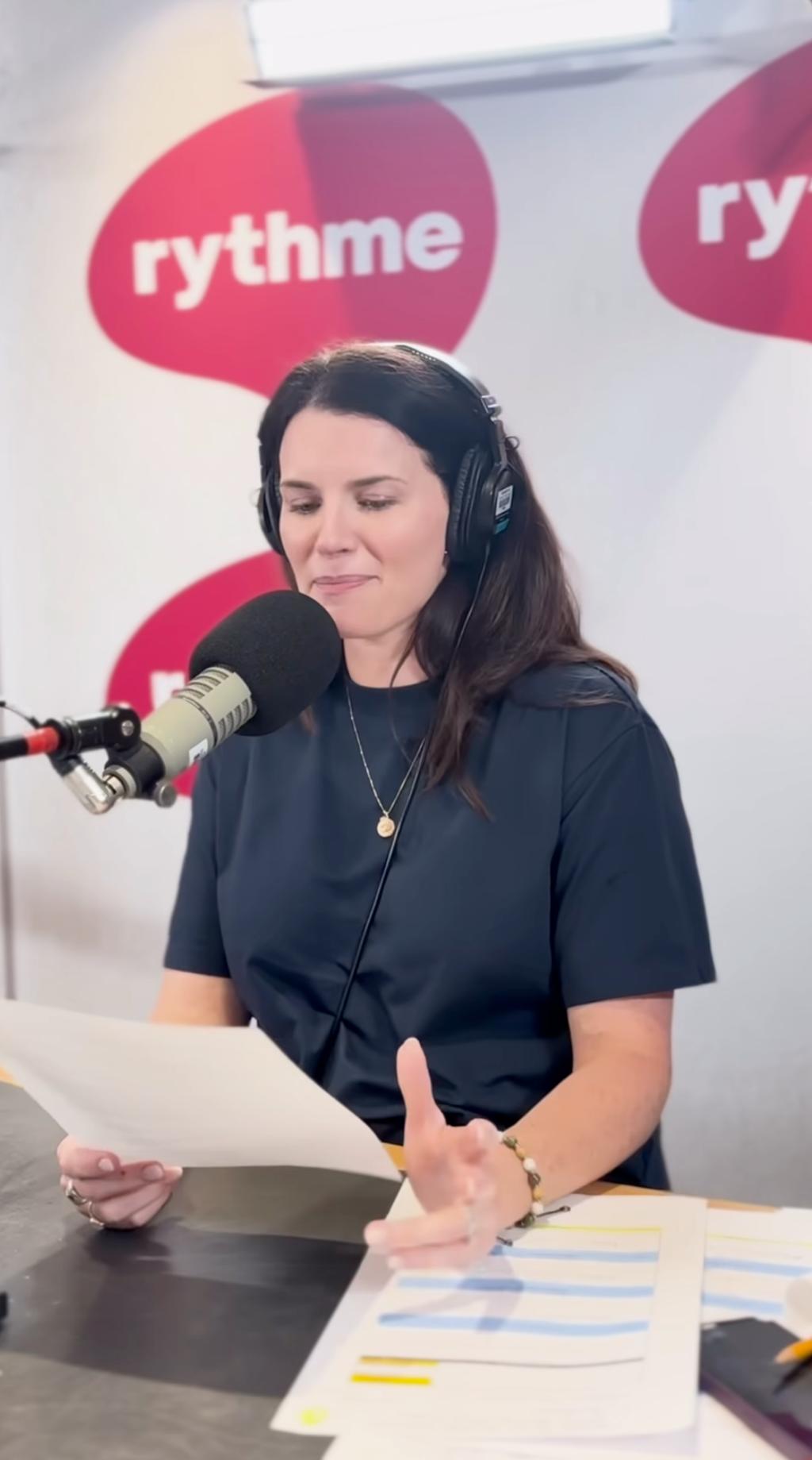 Marie-Ève Janvier lit une émouvante lettre pour la rentrée de sa fille