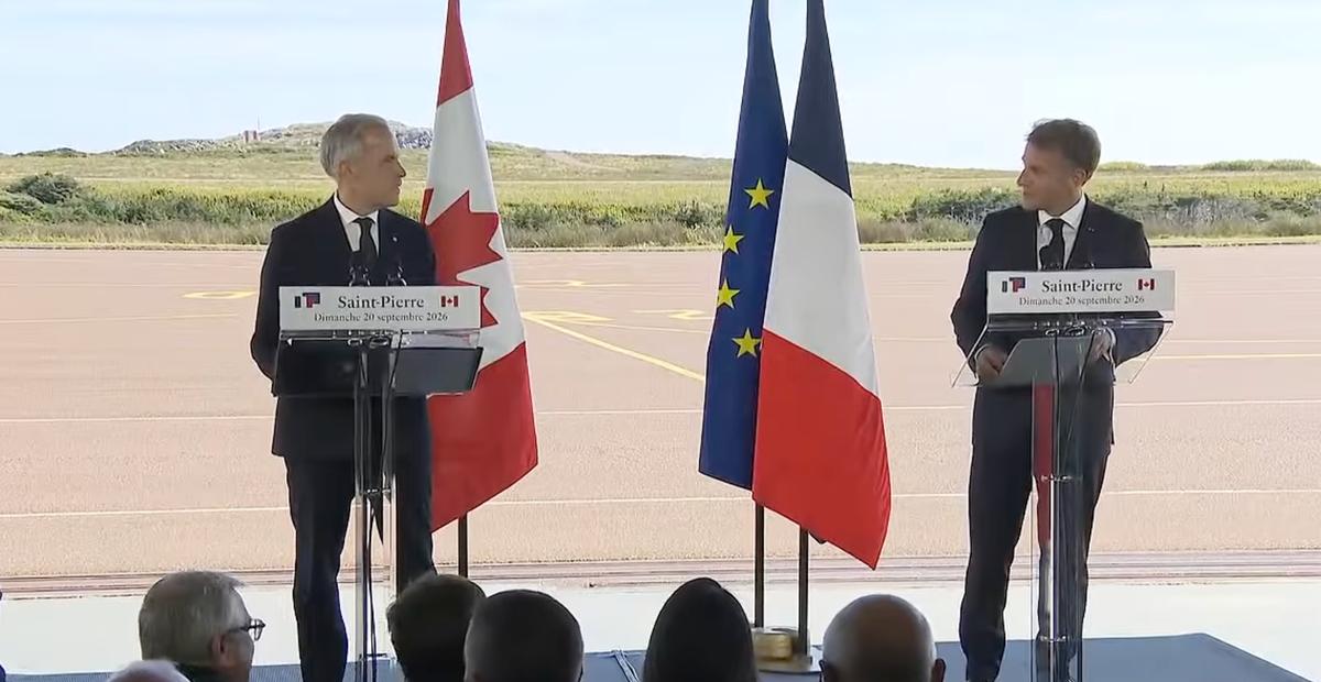 Mark Carney et Emmanuel Macron