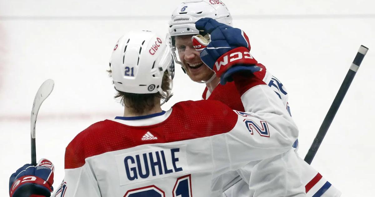 Kaiden Guhle et Mike Matheson