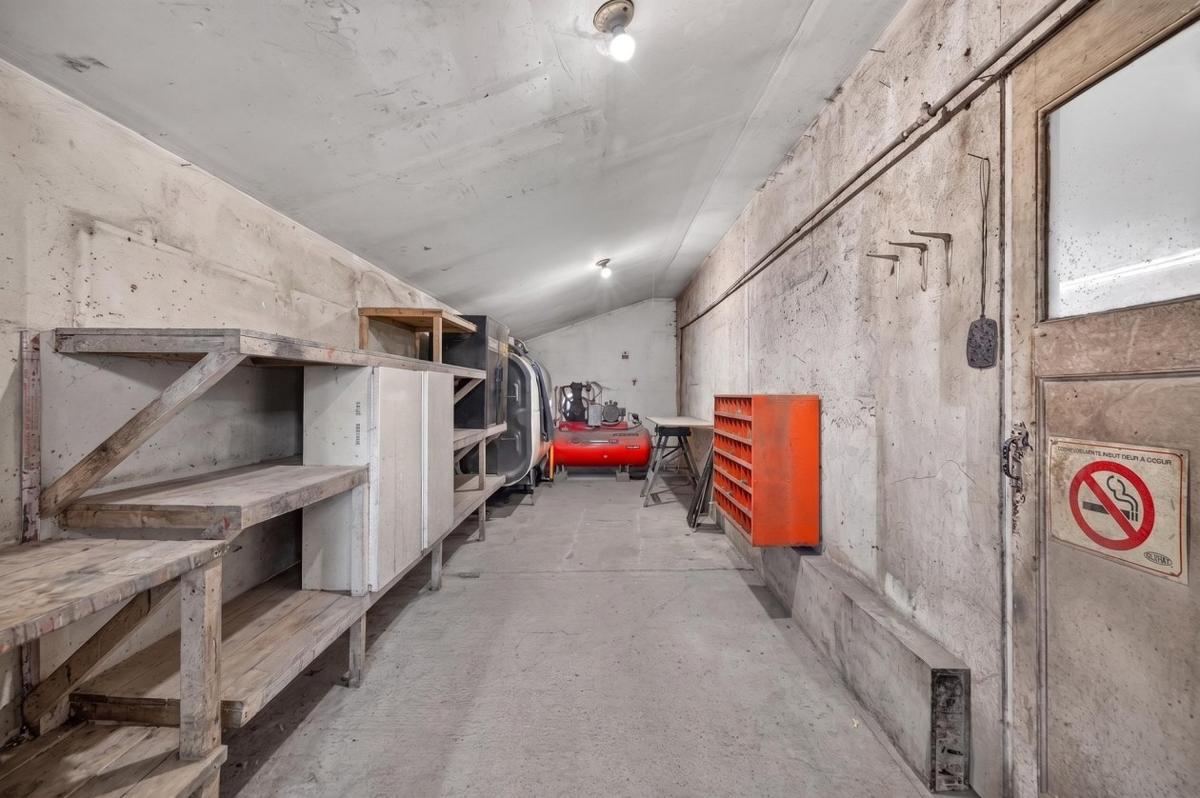 Rangement dans le garage
