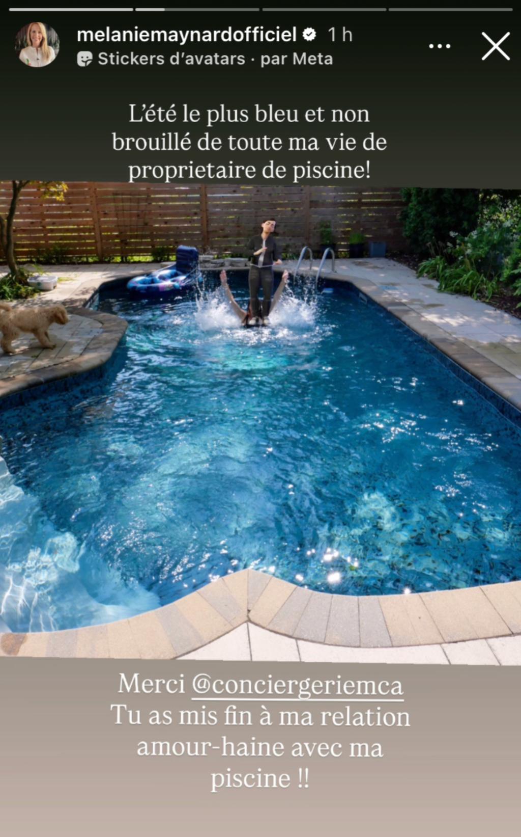 Piscine Mélanie Maynard