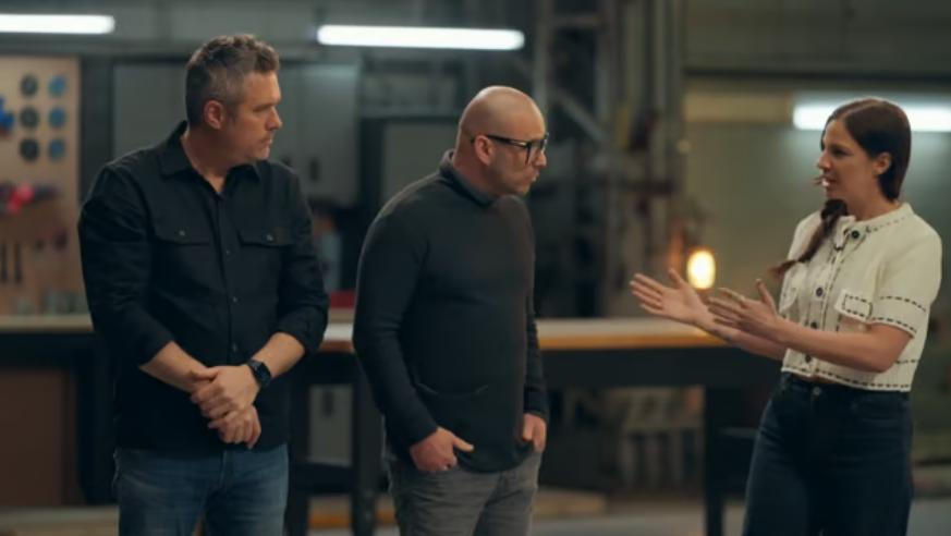 Daniel Corbin dans l'émission Le grand chantier RONA