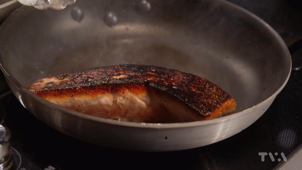 saumon brulé Masterchef Québec