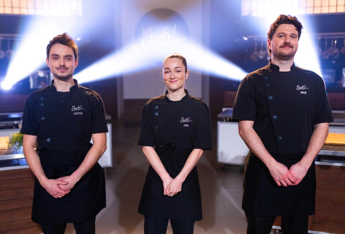 Ludovic, Jana et Simon de Les Chefs!