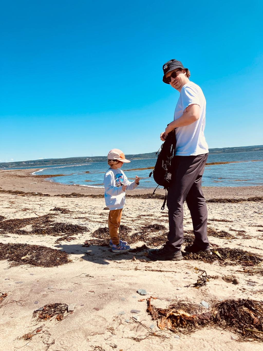 Arnaud Soly et son fils