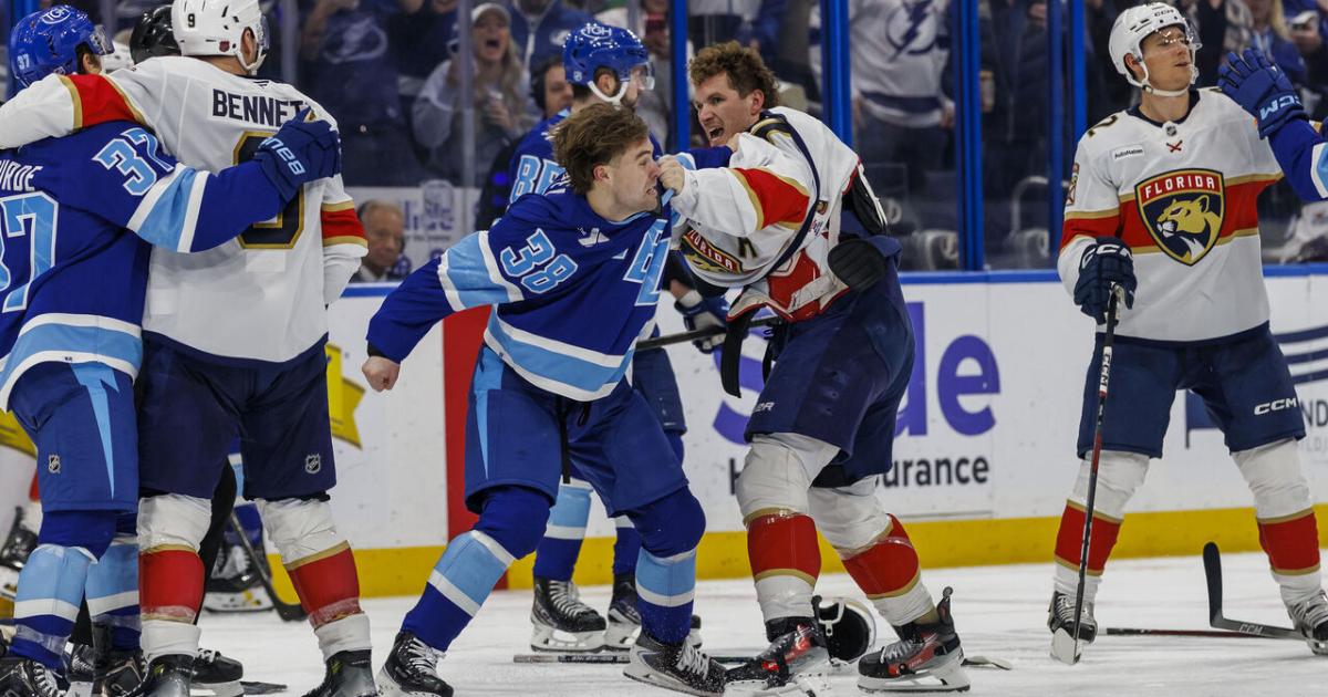 Foire Lightning-Panthers, combat Hagel-Tkachuk