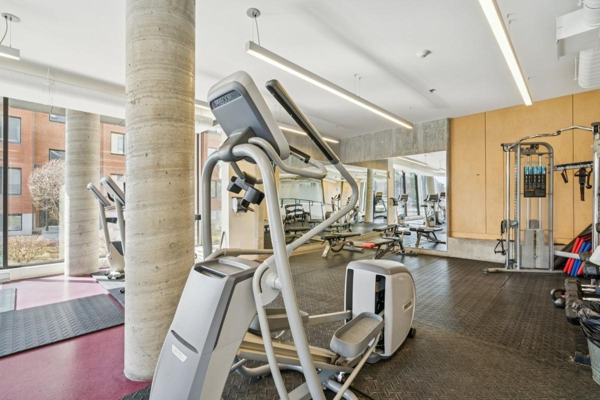 Salle d'exercice de l'immeuble