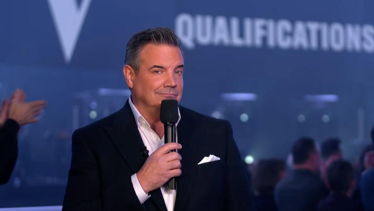 Charles Lafortune à l'animation de La Voix