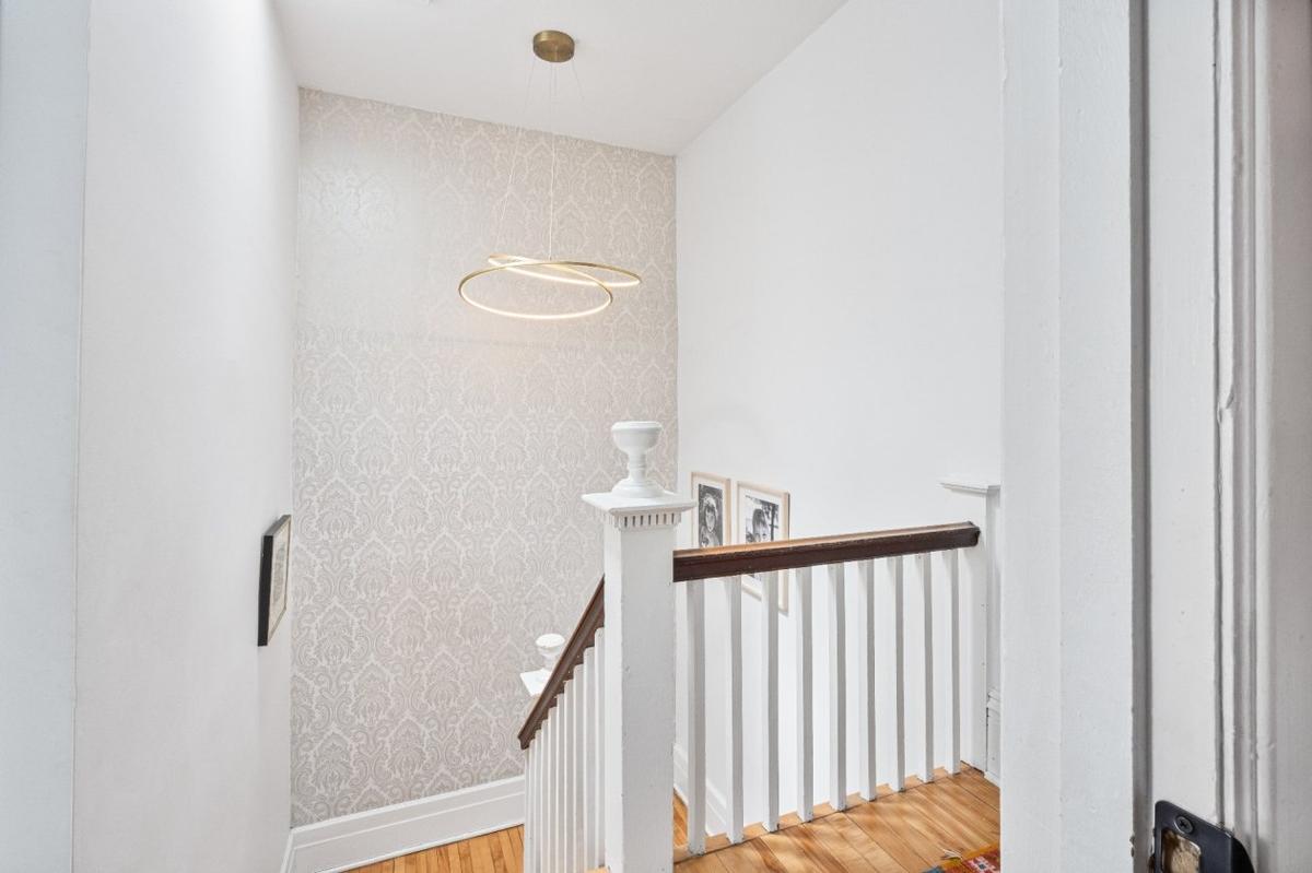 Escalier menant à l'étage