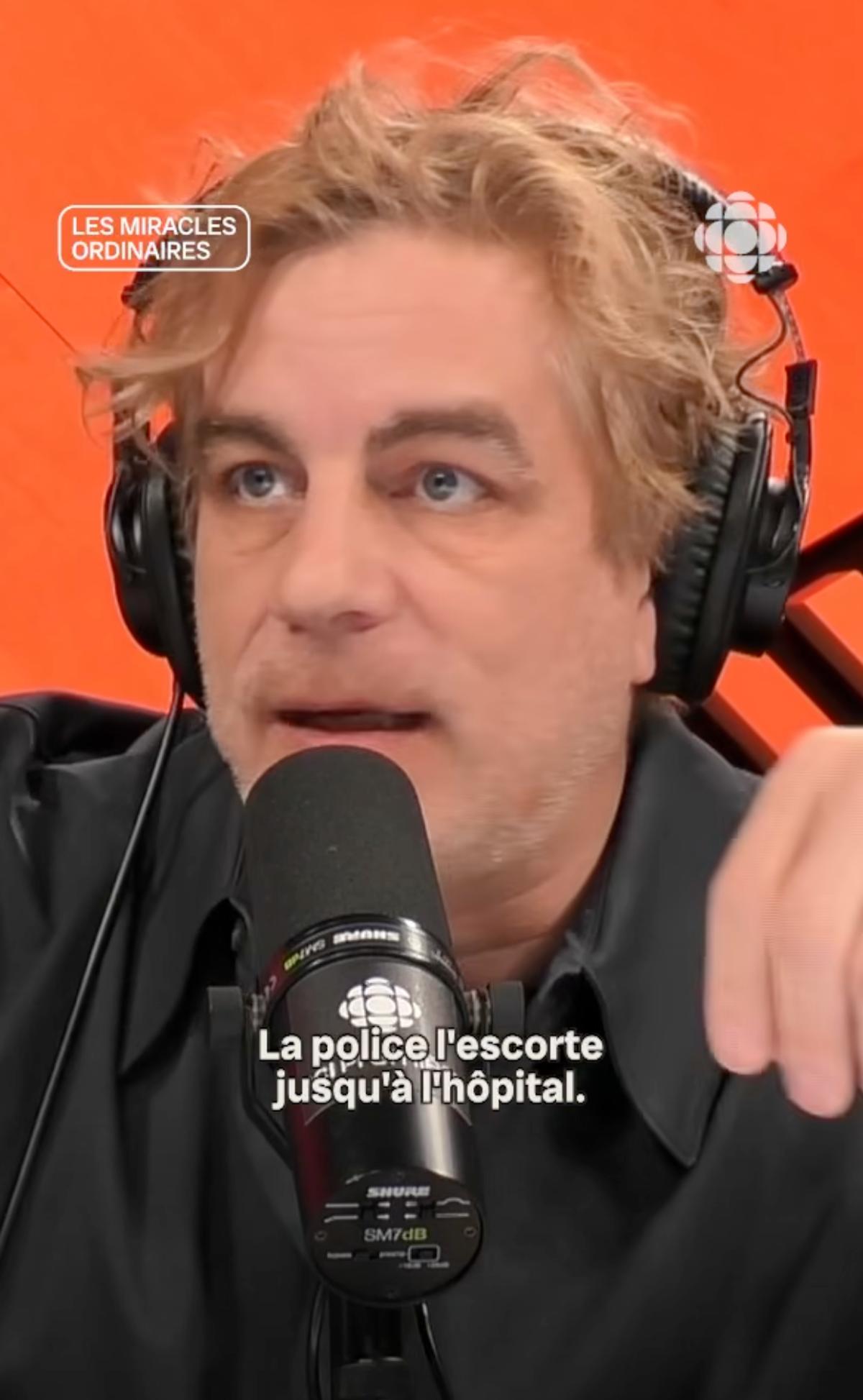 Hubert Proulx à l'émission d'Émile Proulx-Cloutier