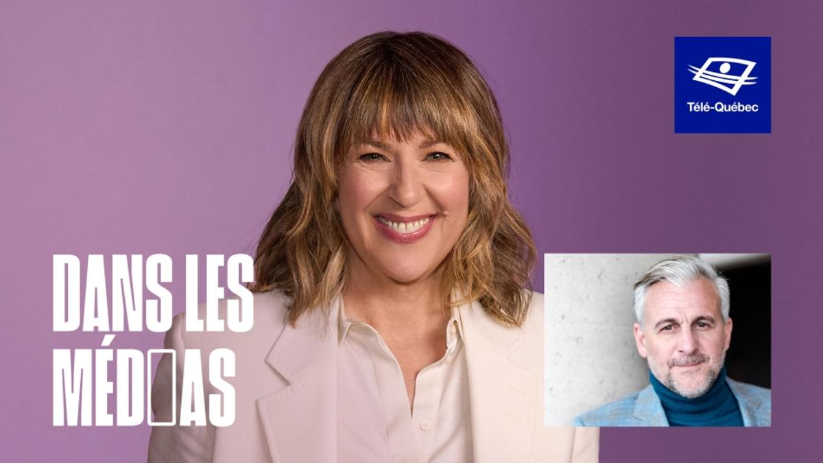 Patrick Huard sera l'invitée de Marie-Louise Arsenault à Dans les médias