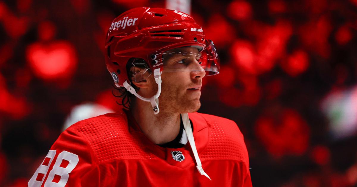 Patrick Kane-Detroit Red Wings-Rick Osentoski-USA TODAY Sports