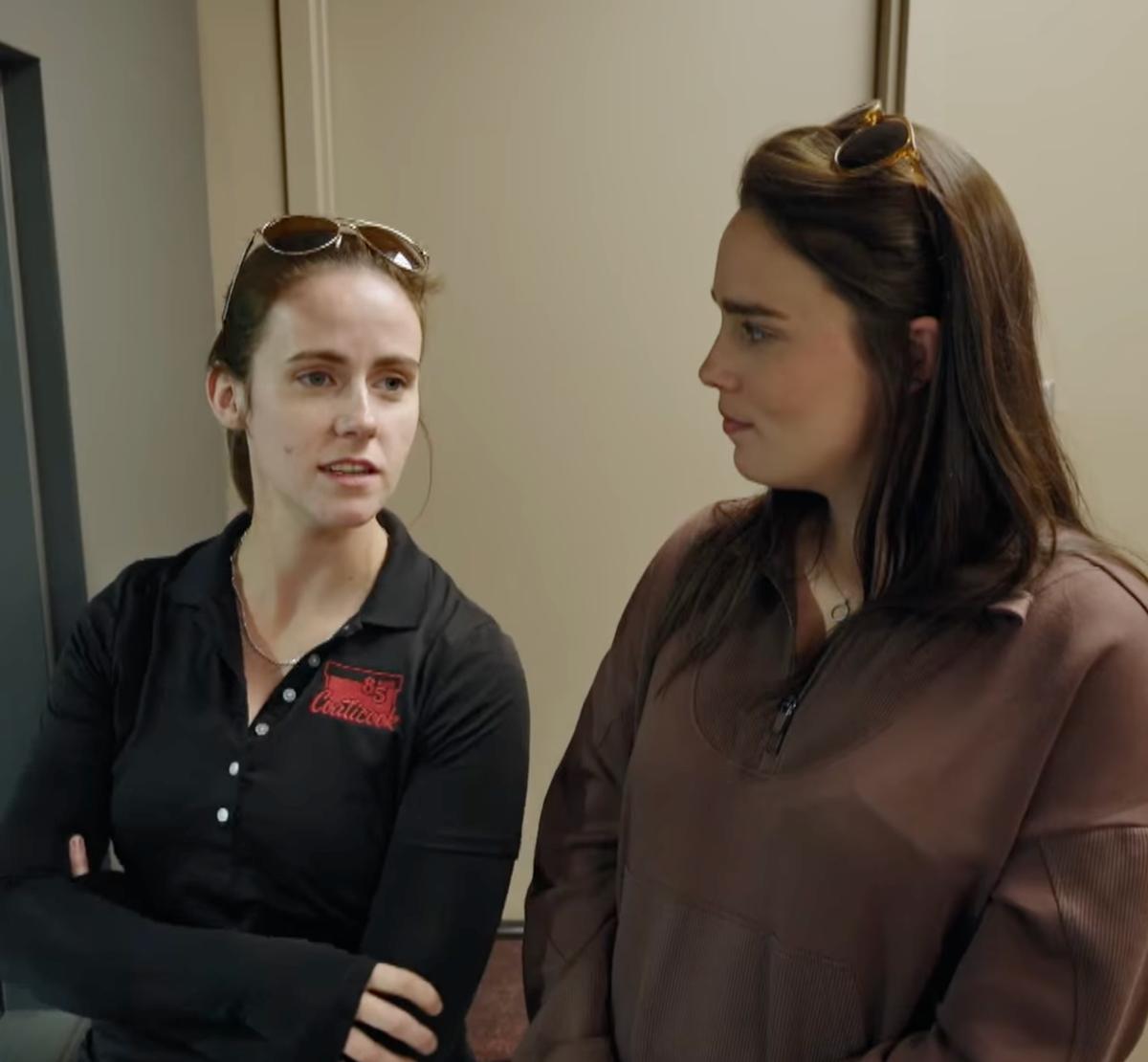 Sabrina et Mélanie de L'amour est dans le pré