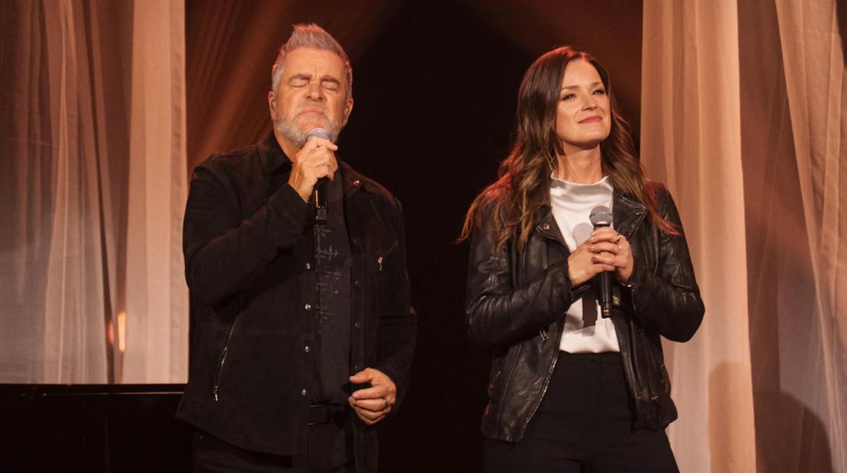 Sylvain Cossette et Andrée Watters à En direct de l'Univers