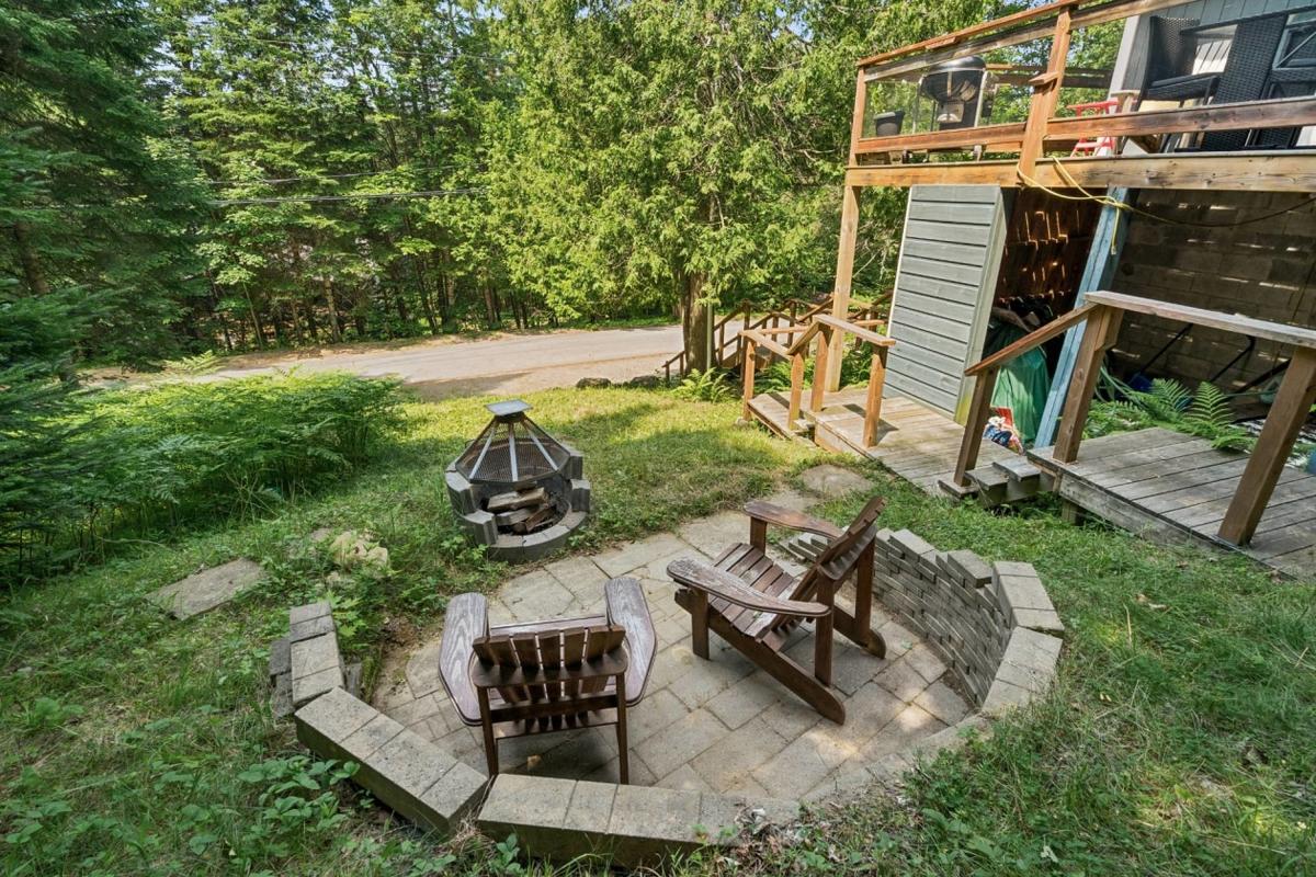 Le chalet dans son environnement naturel