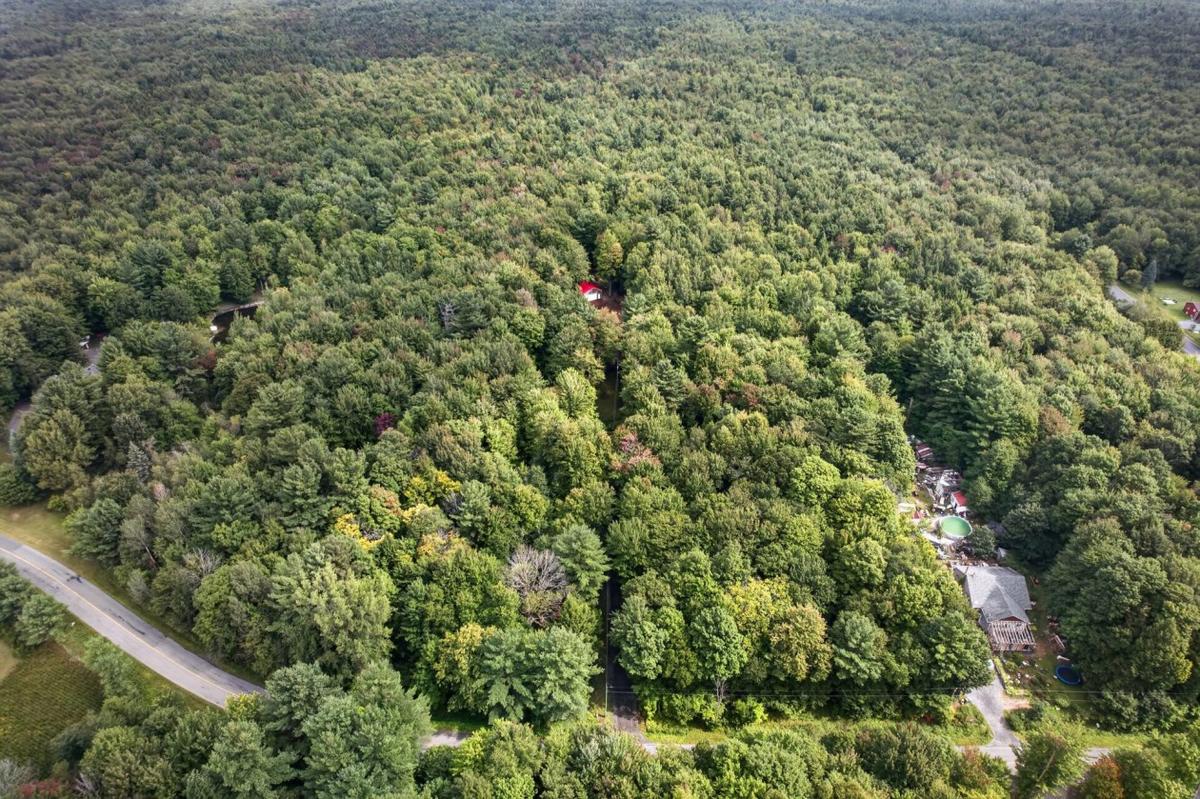 Vue aérienne du domaine