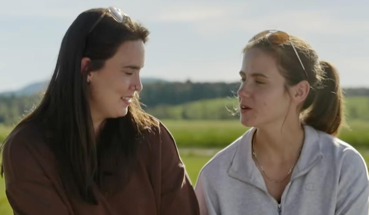 Sabrina et Mélanie de L'amour est dans le pré