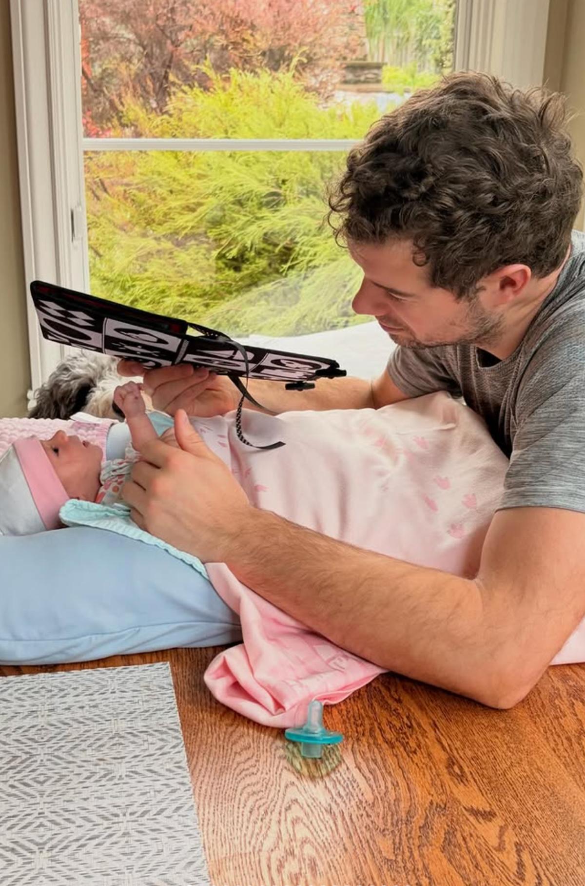 Frédérique Guay et son bébé Samuelle