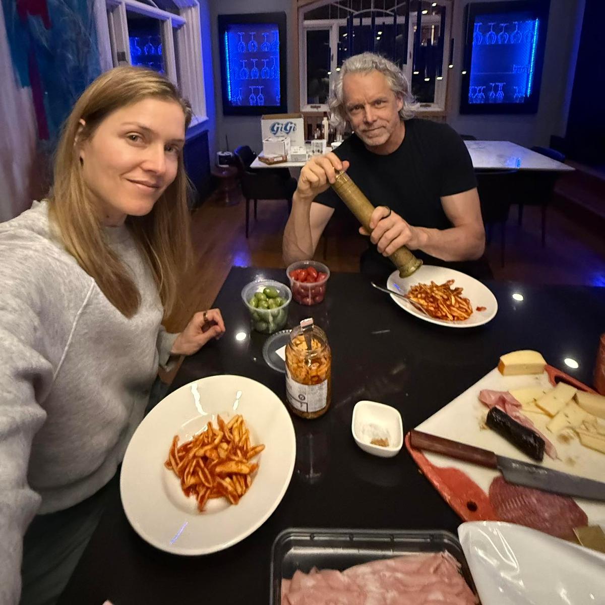 François Lambert et son amoureuse Marilyn