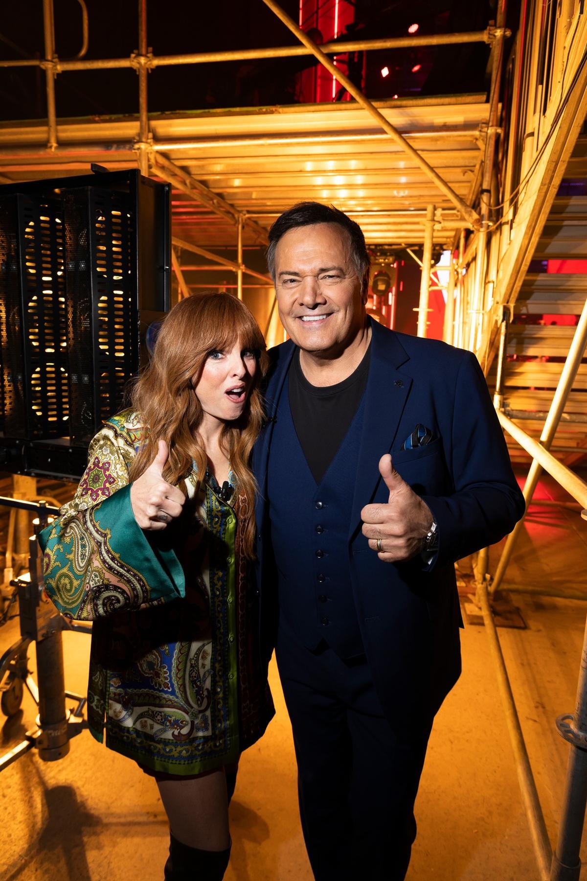 France D'Amour et Mario Pelchat à La Voix