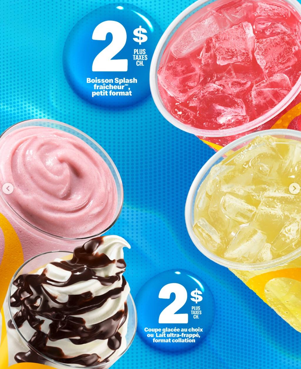 Promotion estivale McDonald's