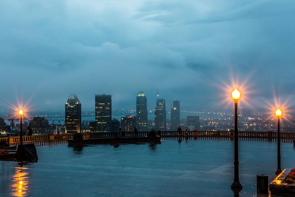 Montréal sous la grisaille