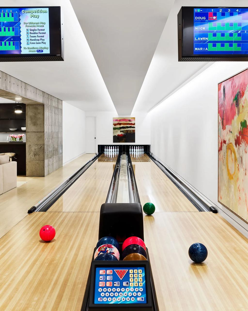 Bowling maison Sharapova