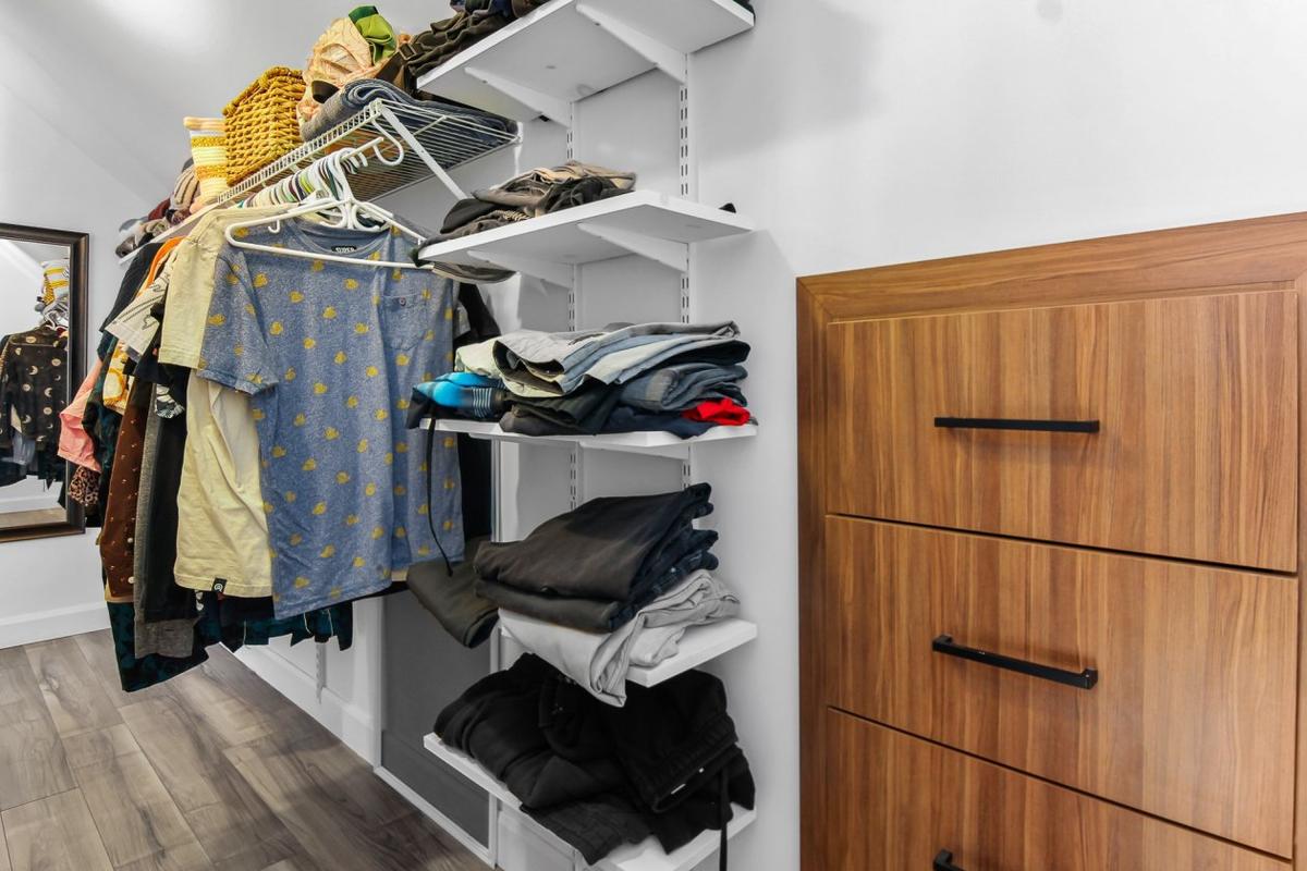 Rangement intégré dans les chambres