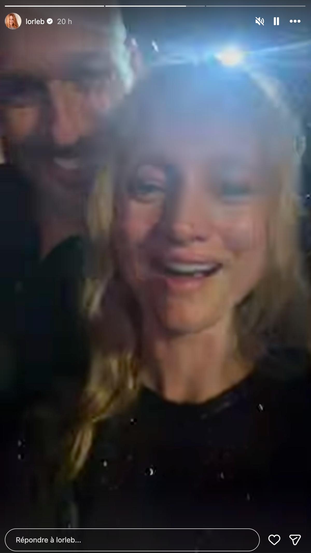 Laurence Leboeuf et Martin Matte partage des images du spectacle de Céline Dion