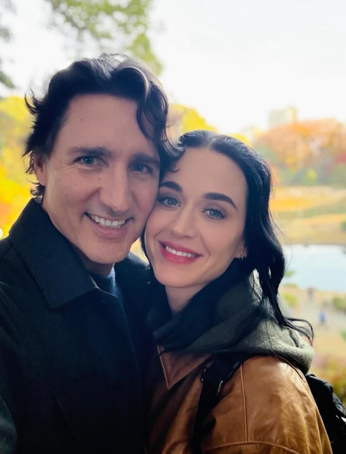 Justin Trudeau et Katy Perry