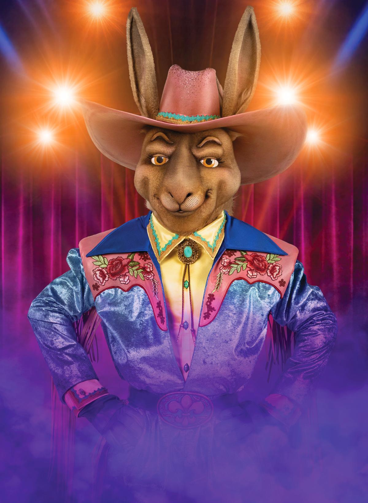 Lièvre cowboy à Chanteurs Masqués/ Fournie par TVA