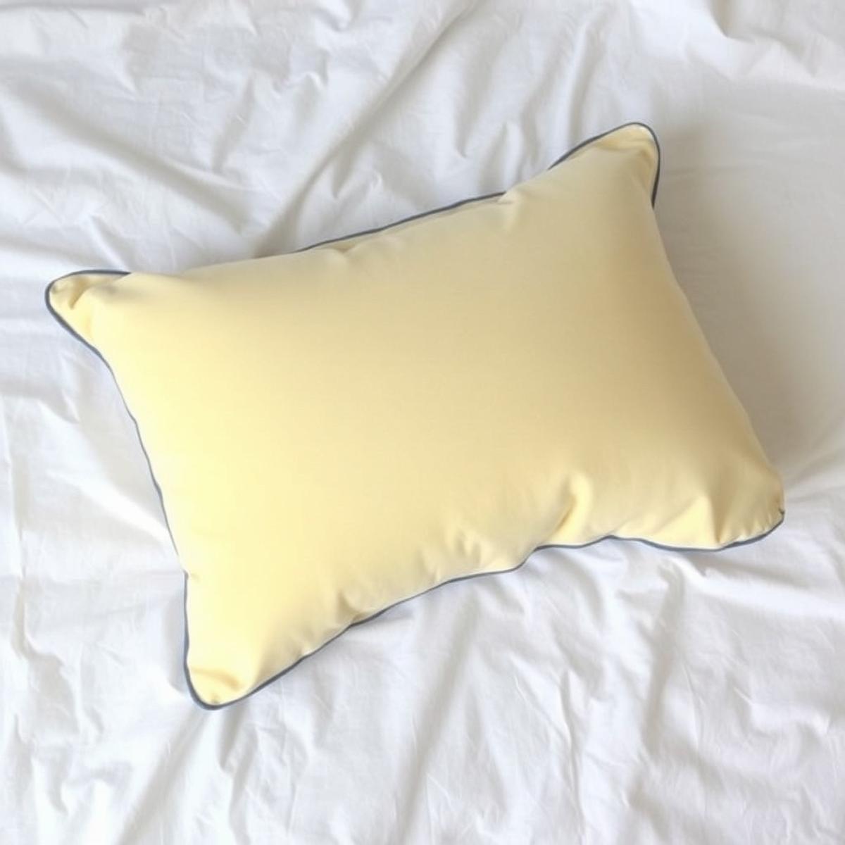 Oreiller jaune