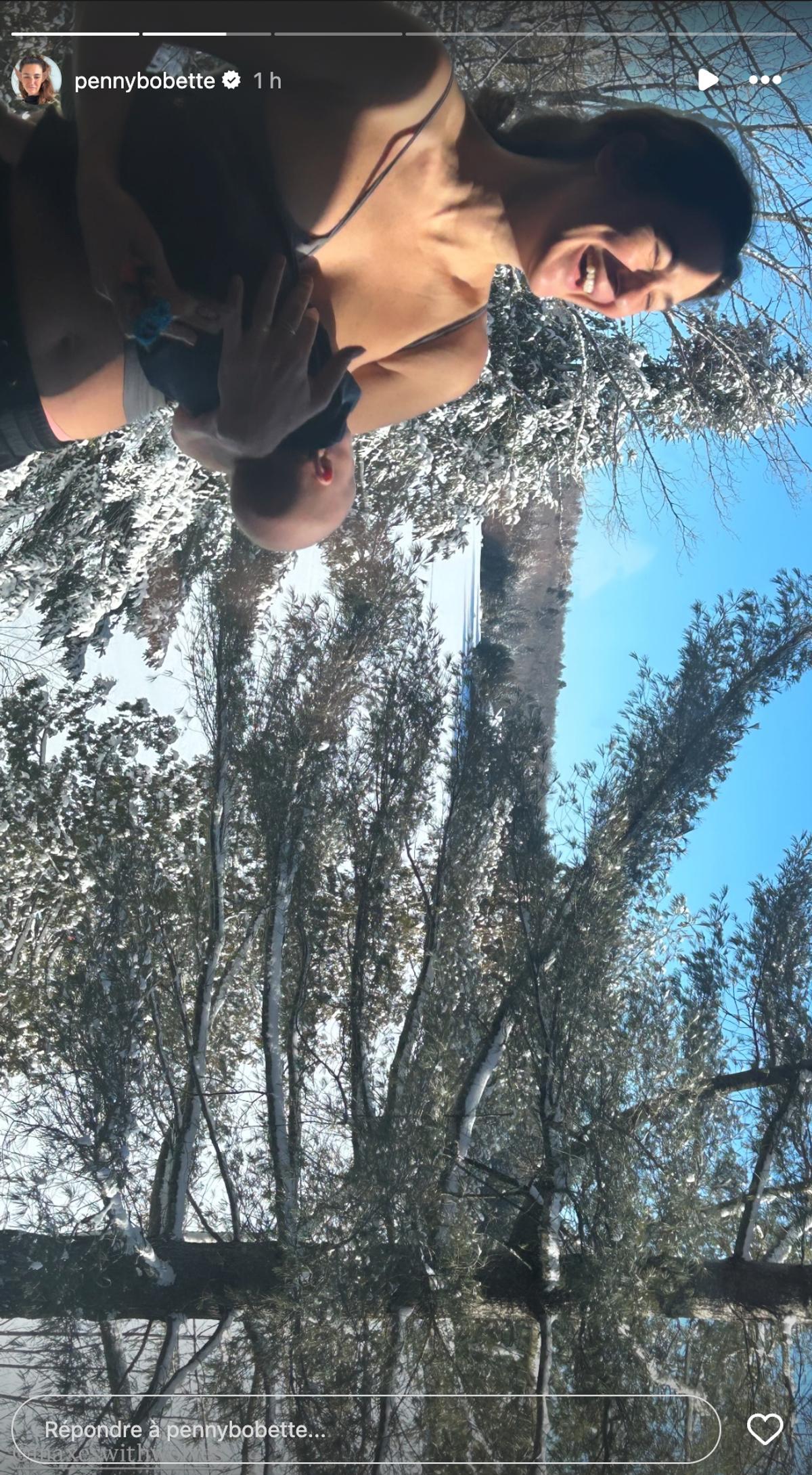 Karine Gonthier-Hyndman et son bébé