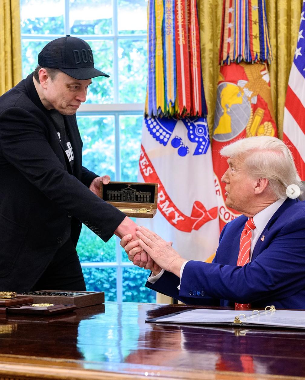 Elon Musk et Donald Trump