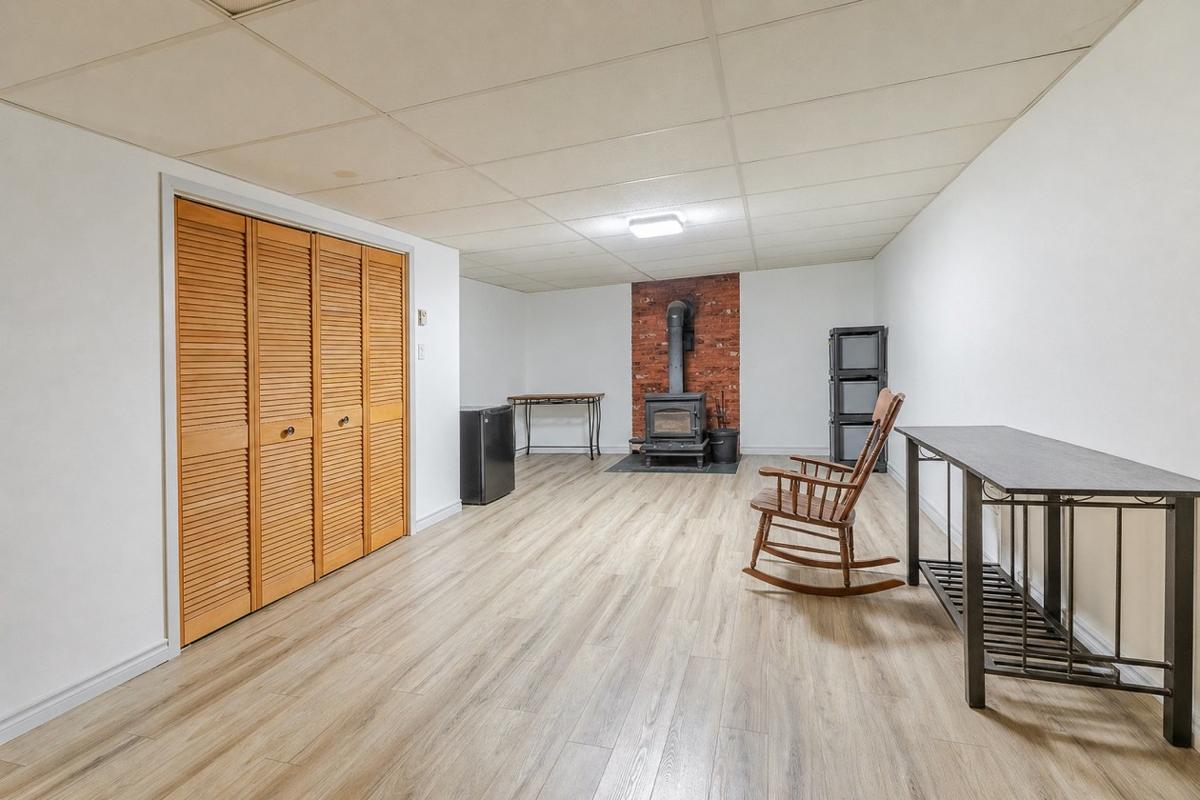 Salle familiale au sous-sol