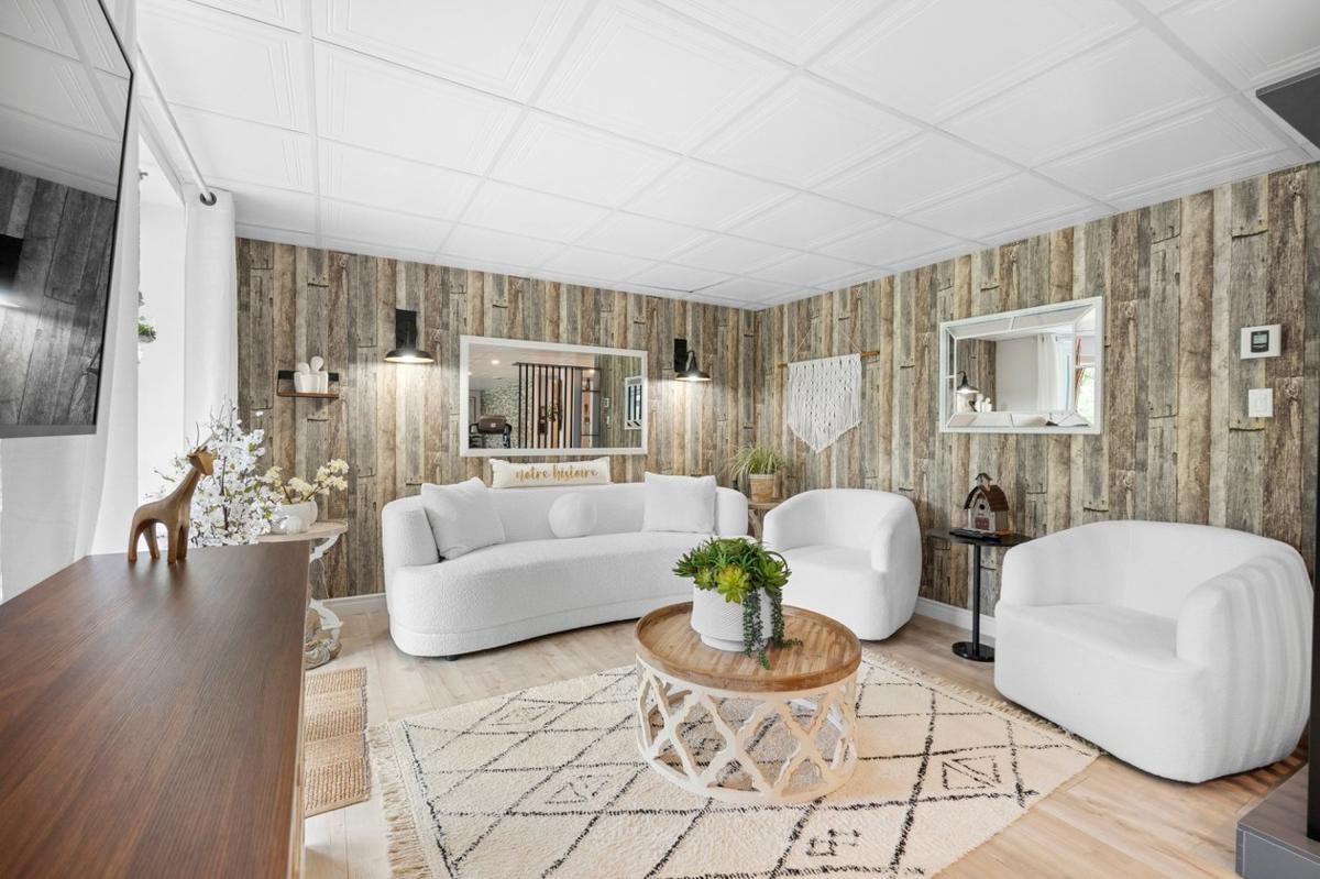 Espace détente au niveau inférieur
