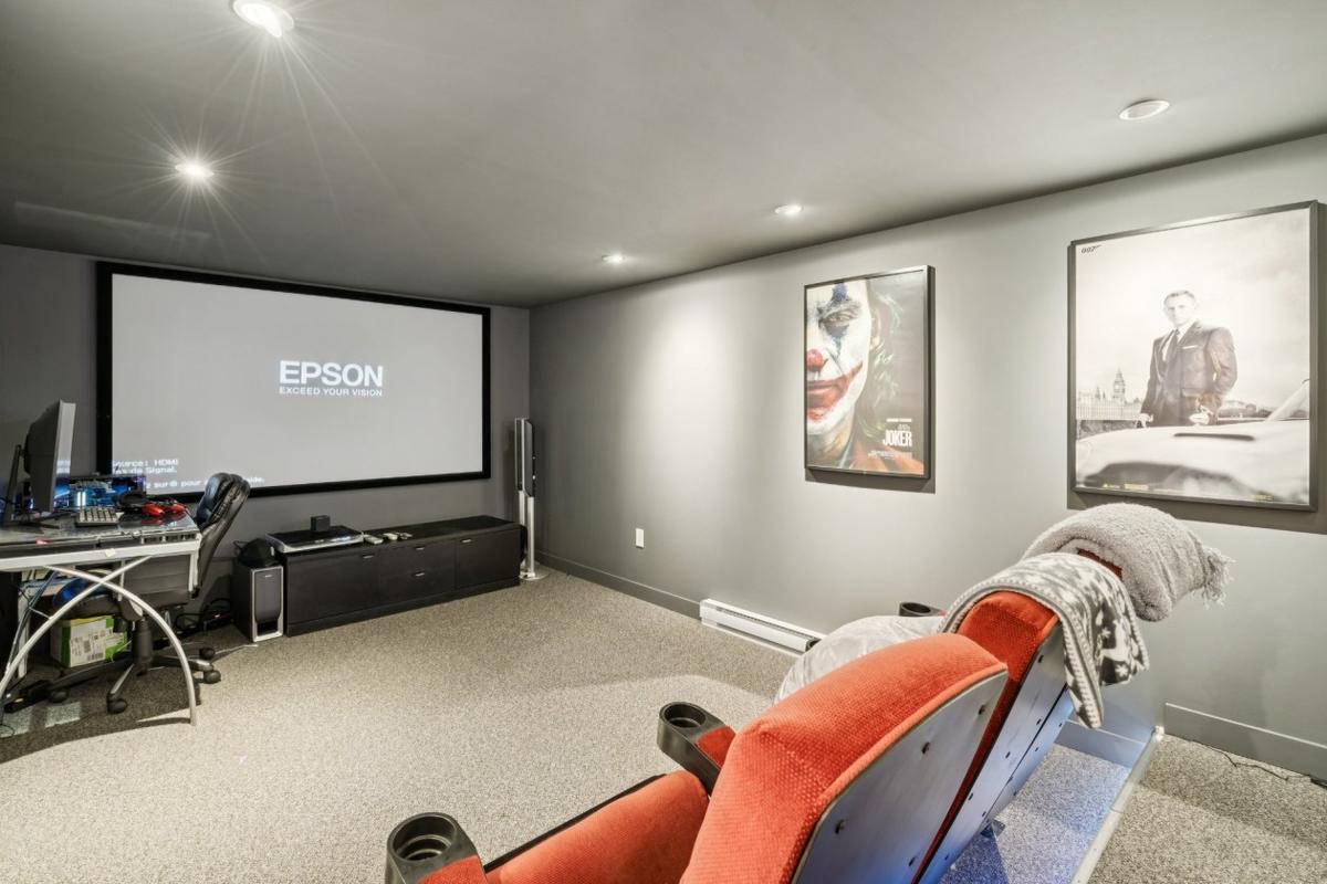 Salle de cinéma maison