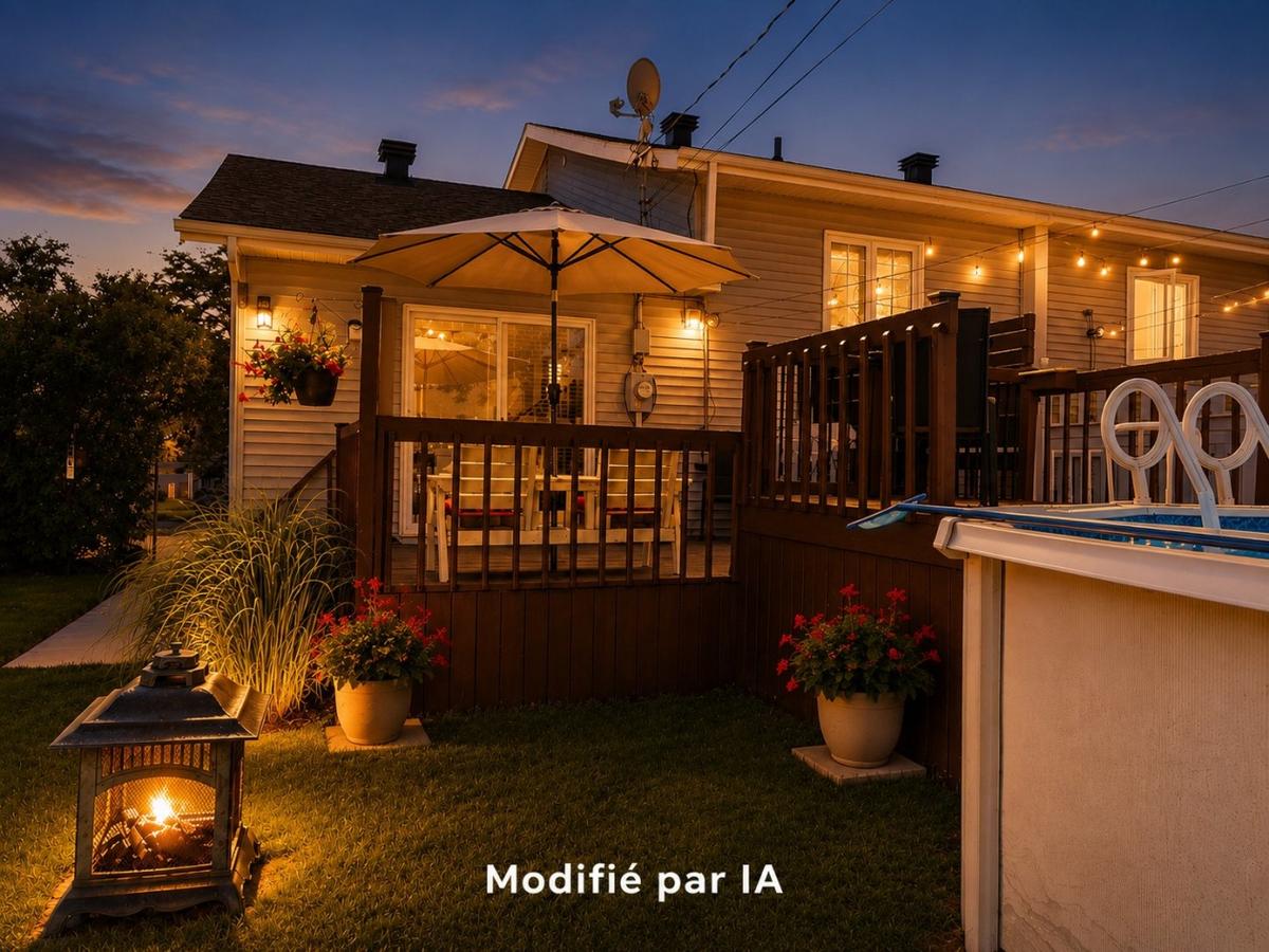 Vue arrière complémentaire
