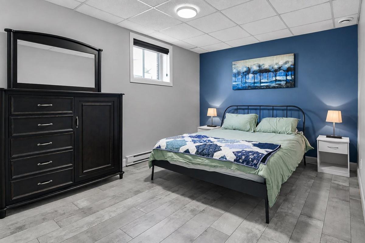 Chambre au niveau inférieur