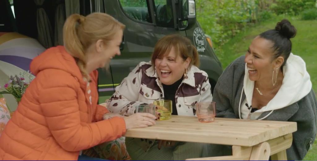 Mélanie Maynard, Patricia Paquin et Isabelle Racicot à Sucré Salé