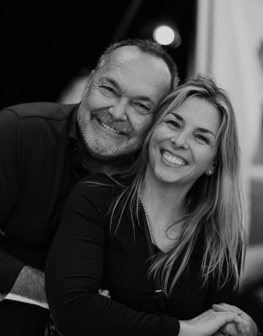 Jean-Michel Anctil et sa conjointe Mélodie Charest