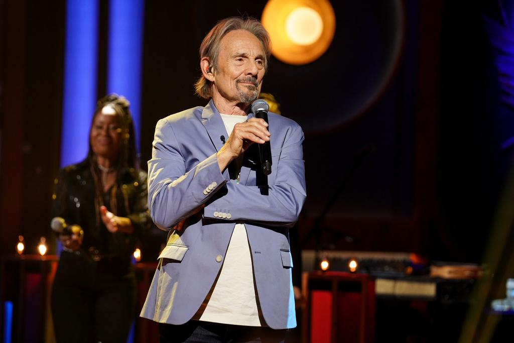 Murray Head sur le plateau de Bonsoir, bonsoir