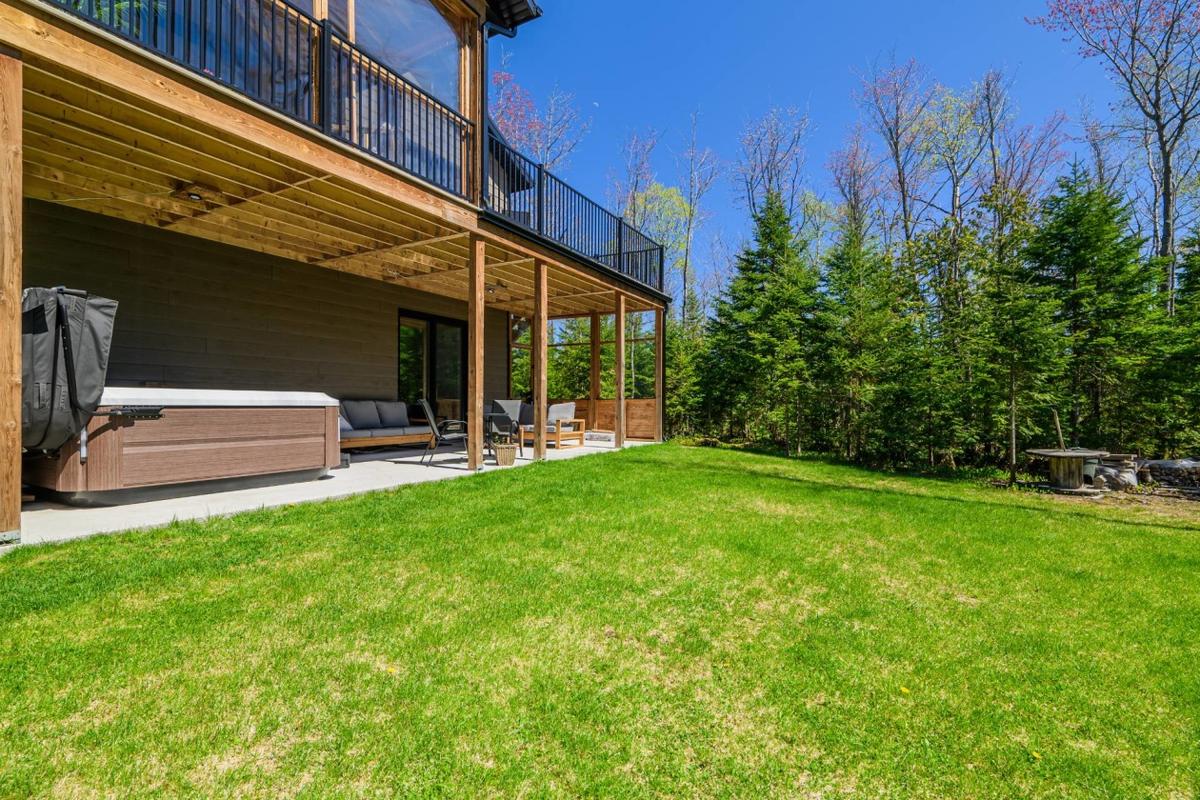 Aménagement paysager de la terrasse