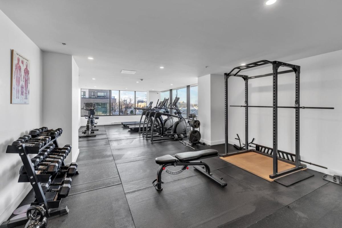 Équipements de la salle de sport