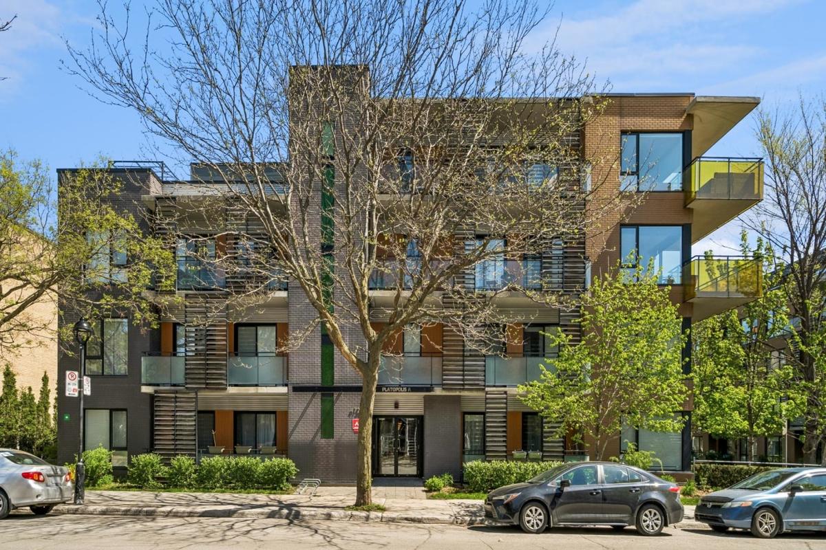Façade de l'immeuble sur la rue Messier