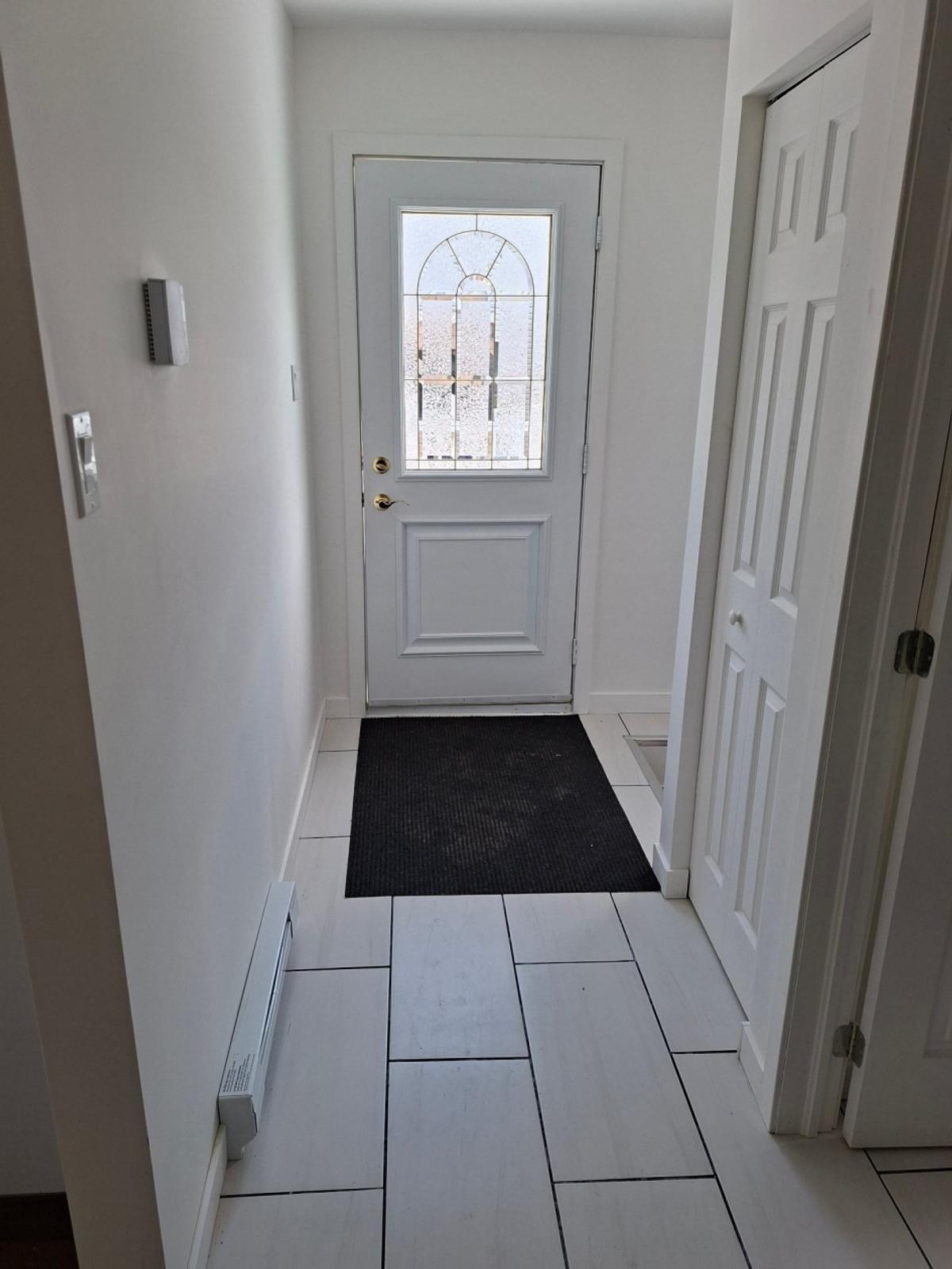 Hall d'entrée rénové