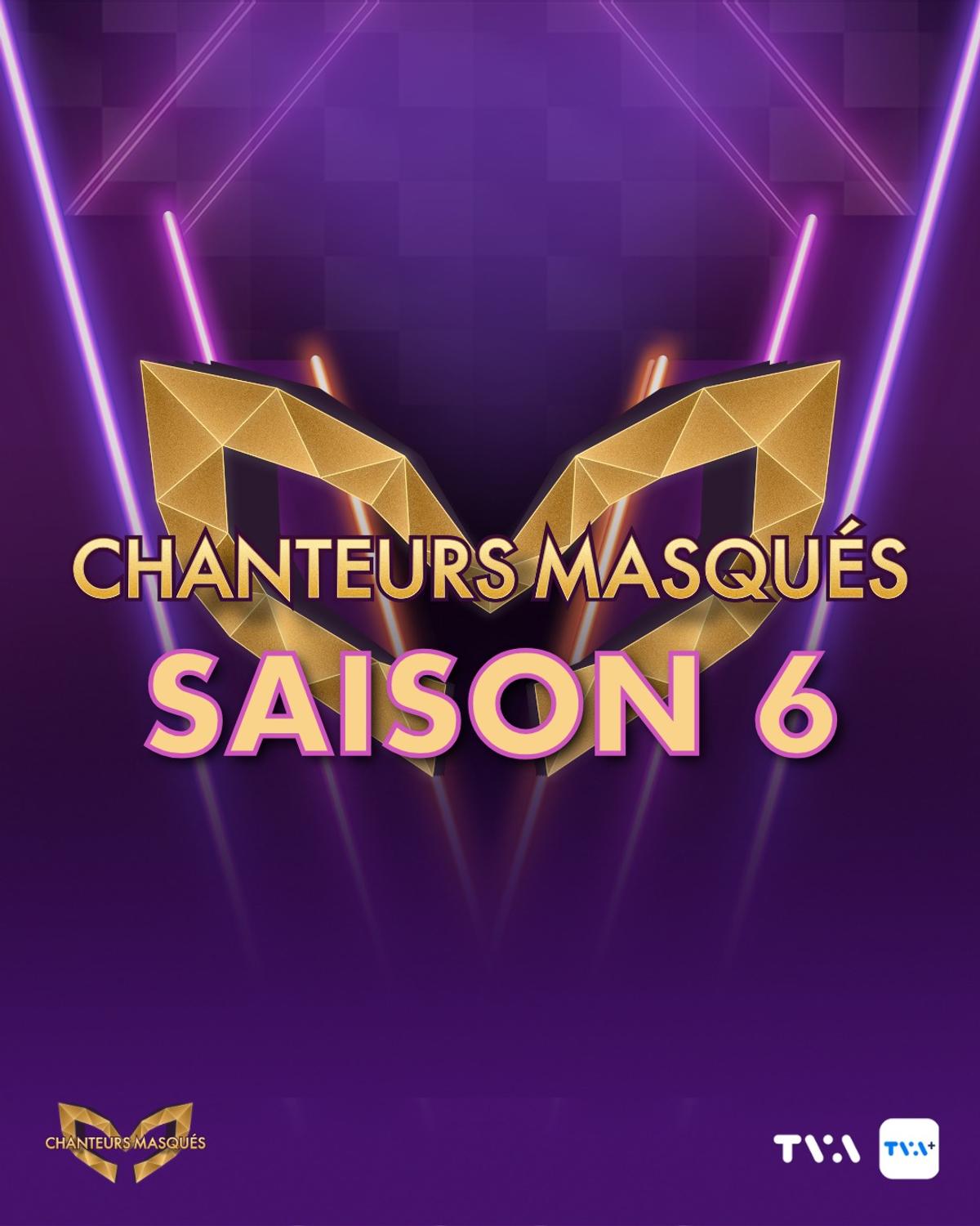 Affiche de la 6e saison de Chanteurs Masqués
