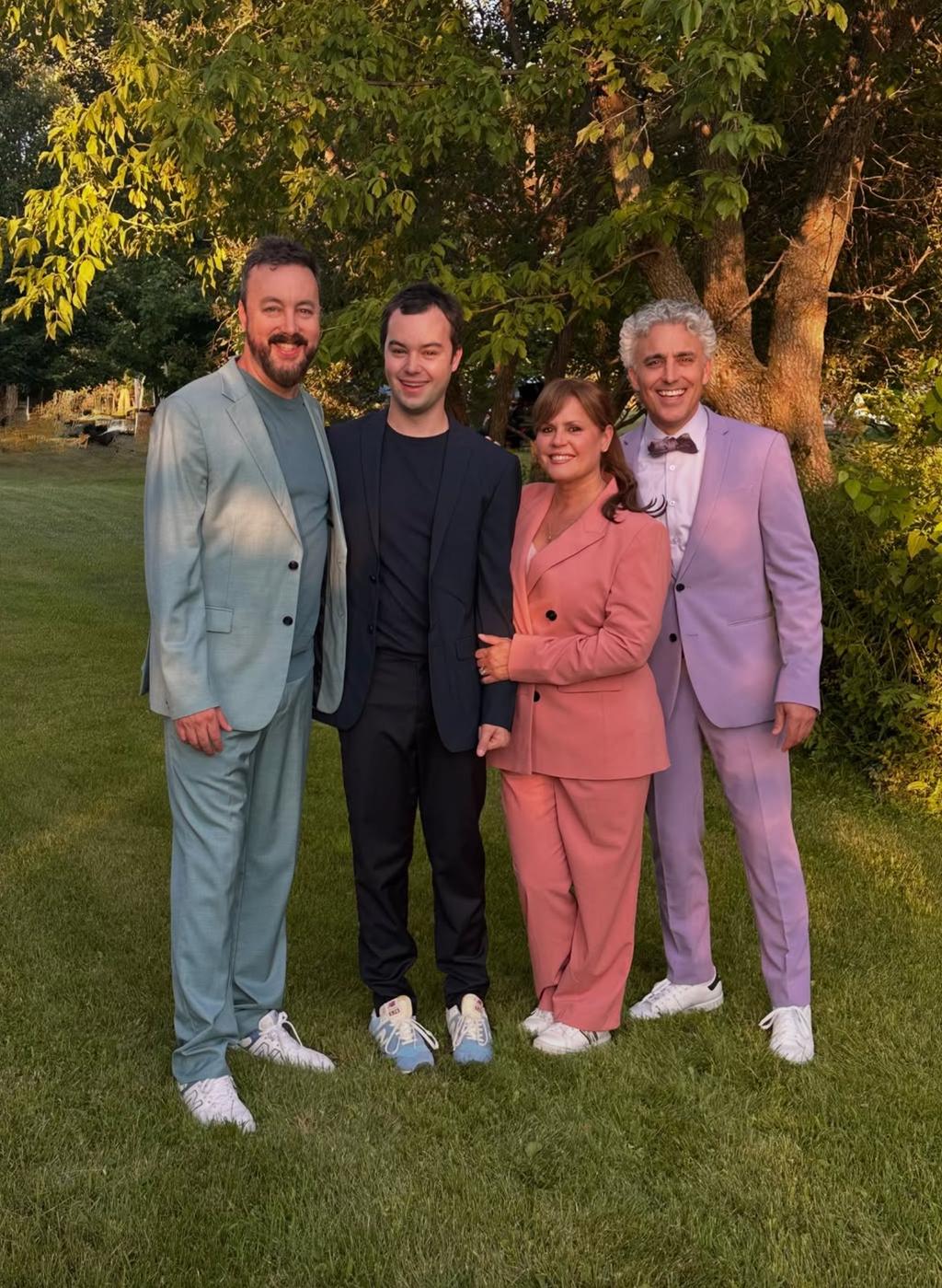 Mathieu Gratton, Benjamin Gratton, Patricia Paquin et Ghyslain Dufresne